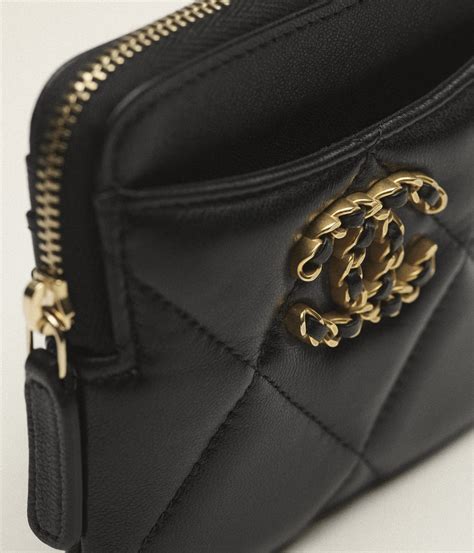 chanel coin purse 2019|zipped coin purse chanel.